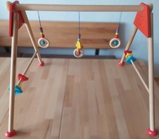 Holz-Spieltrapez für Babys, B.O., höhenverstellbar, gut erhalten