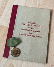 DDR Medaille für treue