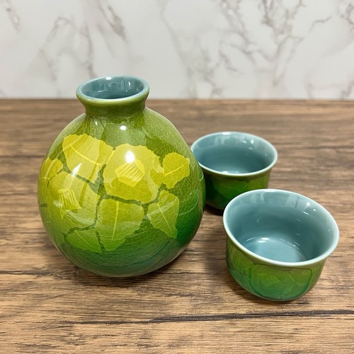 Kutani geschirr set sake - kutani,