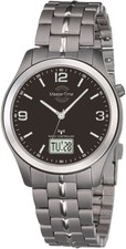MASTER TIME Funkuhr MTGT-10349-22M Funk Titan 40mm Titan