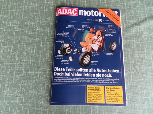 Adac motorwelt oktober 1975 - adac,