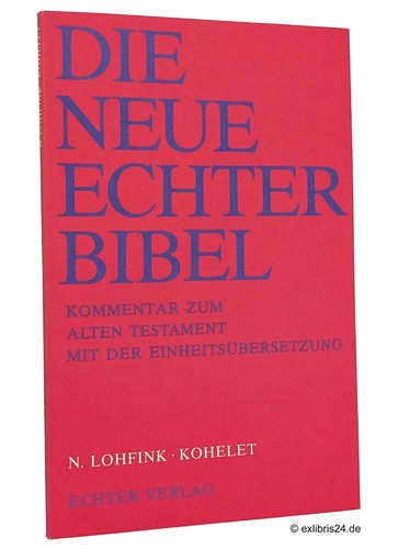 Norbert lohfink kohelet - norbert, (die