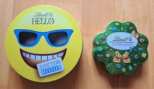 Lindt 2 Blechdosen OHNE Inhalt 