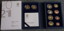 San Marino 2021 3,88 Euro KMS PP Proof & 2x 2 € Gedenkmünze Dürer Caravaggio