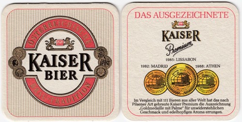 Bierdeckel kaiser bier - kaiser,