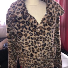 Jacke Plüsch Neu Pelz 38/40 m