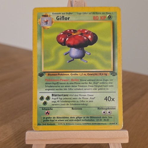 Pokémon tcg giflor dschungel - tcg,