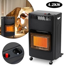 Gasheizung Heizstrahler 4200W Gasheizstrahle Gasheizofen Infrarot Gastherme