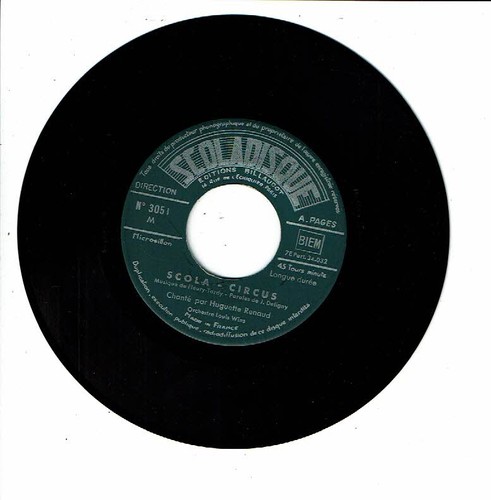 Huguette renaud vinyl - vinyl, 45