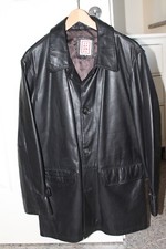 Lederjacke Damen schwarz Stefanel Gr. M sehr guter Zustand