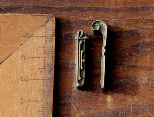 Zierlinie messing ornament - messing,