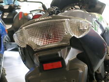 Klarglas Heckleuchte Blinker Rücklicht weiss Honda CBF 500 600 clear tail light