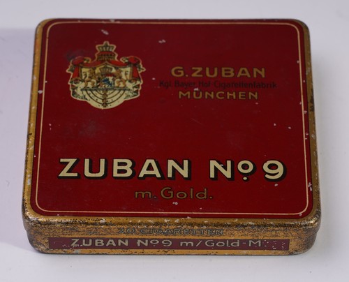 Gut erhaltene zigarettendose - gut,
