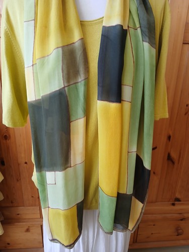 Crepe georgette seide - georgette, schal