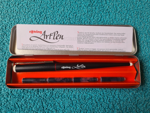 Rotring artpen calligraphy - rotring,, artpen,