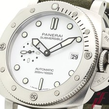 Panerai Submersible Stahl Automatik Full Set! von 09/23 Ref: PAM01226