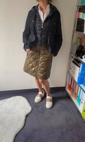 Moncler gonna daunen rock - daunen, a