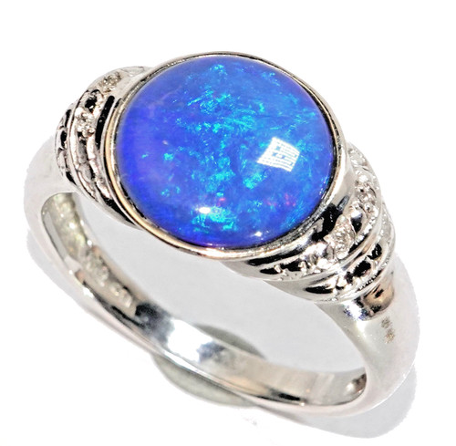 Ring gold opal - opal, 2,8ct
