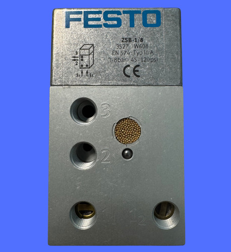 Festo pneumatikventil zsb 8 - festo, zsb-1/8