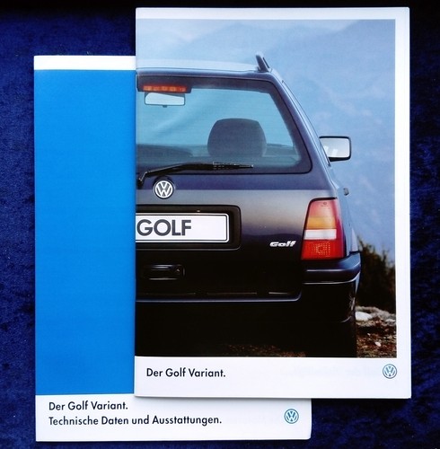 Golf variant prospekt - vw, 3