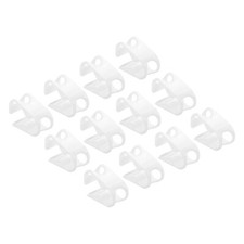 12Stk Plastik Rohrklemmen 1/2"