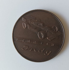 Alte PORSCHE Kalender MÜNZE von 1988 - Medaille - PORSCHE Indy