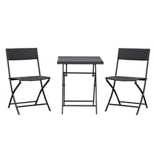 Polyrattan 3tlg bistro - polyrattan,