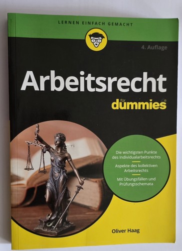 Arbeitsrecht für dummies von - arbeitsrecht,