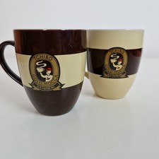 2 x Tchibo Tasse Becher Gold-Mocca Kaffeetasse Kaffee Aus Hamburg Set 