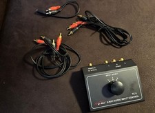 ? Profitec TC-6 Audio Umschaltpult Cinch / Aux Switch – 3 Eingänge – neuwertig