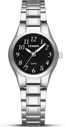Lenqin damenuhr edelstahl - ln,