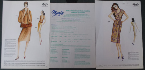 Modellkarte mode marfy - modellkarte,