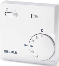 Eberle RTR-E 6202 Raumthermostat 230V 10A Aufputz weiß Bimetall