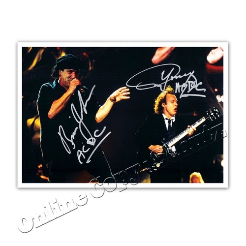 Acdc signiert angus young - angus, &