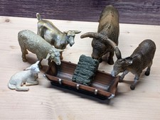 Schleich Krippenfiguren - Tiere f. Weihnachtskrippe + Bauernhof - sehr alte Mod.