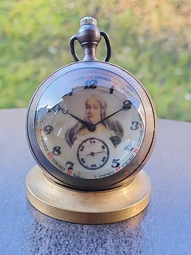 Kugeluhr messing krystal - messing,