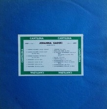 LP Johanna Gadski Wagner Recital HISTORIC / MONO NEAR MINT Cantilena Records