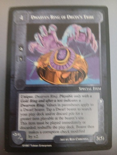 Dwarven ring drúin tribe - dwarven,