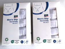 10 Stück Herren Slips 2 mal