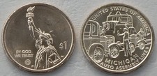 USA American Innovation Dollar - Michigan 2025 P unz.