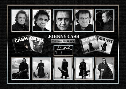Johnny cash signed original - signed,