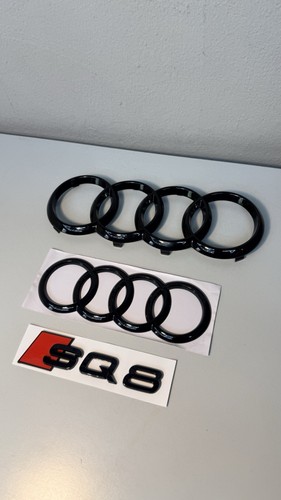 Audi sq8 emblem set schwarz - emblem,