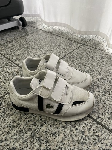 Lacoste kinder sneaker weiß - lacoste,