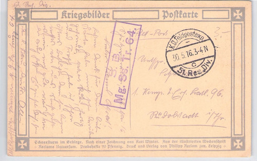 Feldpost - ak,