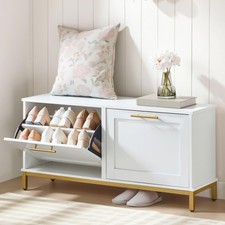 Shoe Bench with Storage, Shoe
