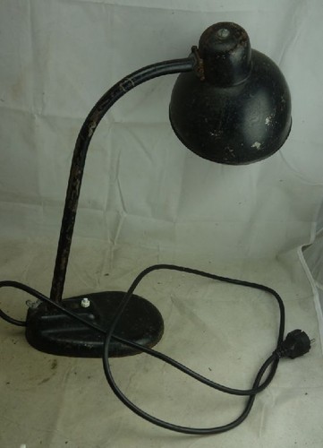 Alte schreibtischlampe - alte,