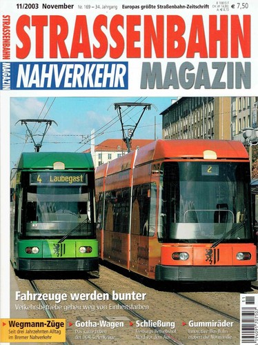 Strassenbahn magazin 2003 - strassenbahn,
