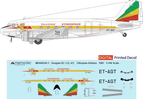 Douglas ethiopian - dc-3,