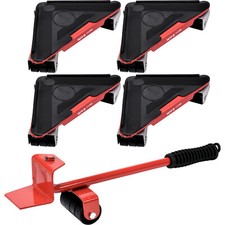 Möbelheber Möbeltransportrollen Möbeltransport Set 5tlg. Möbelrollen Umzug Möbel