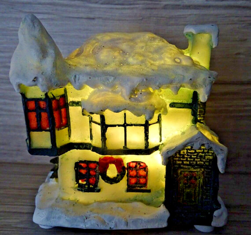 Haus weihnachtsdorf led - f., weihnachtsdorf-led